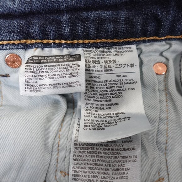 Levi's Premium 502 Jeans Men's 33x30 Taper Fit Stretch Denim - Picture 4 of 12